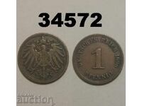 Germany 1 pfennig 1898 A