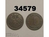 Германия 1 пфениг 1899 A