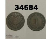 Germania 1 pfennig 1899 D