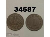 Germania 1 pfennig 1899 E