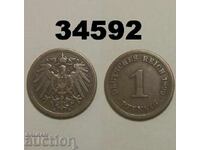 Germania 1 pfennig 1899 E