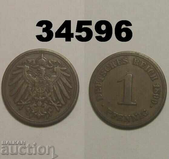 Γερμανία 1 pfennig 1899 F