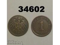 Germania 1 pfennig 1899 J