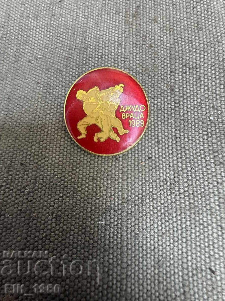 Insignă Judo Vrața 1989