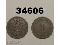 Germania 1 pfennig 1900 A