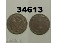 Germania 1 pfennig 1900 A