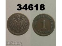 Germania 1 pfennig 1900 E