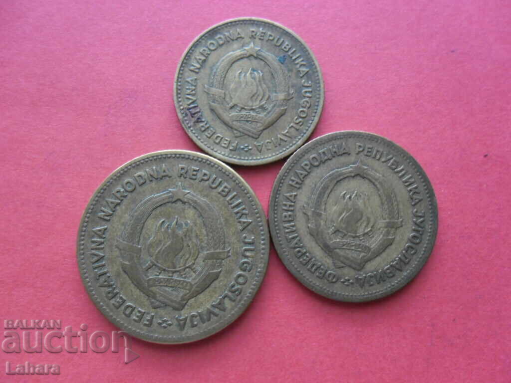 10, 20, 50 δηνάρια 1955 Γιουγκοσλαβία με τιμή € 1.00 | 1.96 BGN