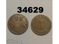 Germania 1 pfennig 1900 J