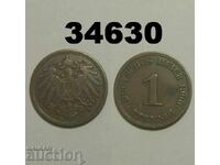 Germania 1 pfennig 1900 J