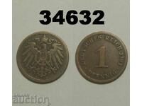 Germany 1 pfennig 1901 A