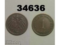 Germany 1 pfennig 1901 A