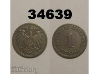 Germania 1 pfennig 1901 E
