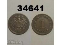 Germany 1 pfennig 1901 F