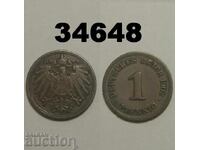 Германия 1 пфениг 1902 F