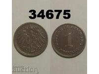 Germania 1 pfennig 1904 A