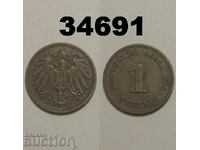 Germania 1 pfennig 1905 E