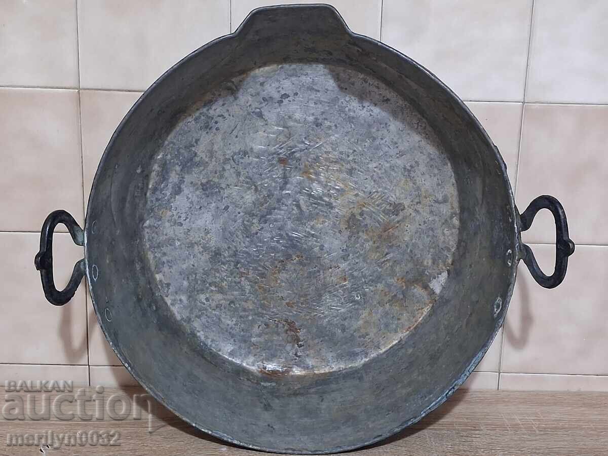 Tavă pentru zacuscă, magiun, tăviță, cupru, tavă, vas din cupru cu preț € 57.85 | 113.15 BGN
