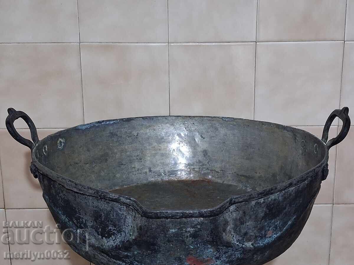 Licitație Tavă pentru zacuscă, magiun, tăviță, cupru, tavă, vas din cupru