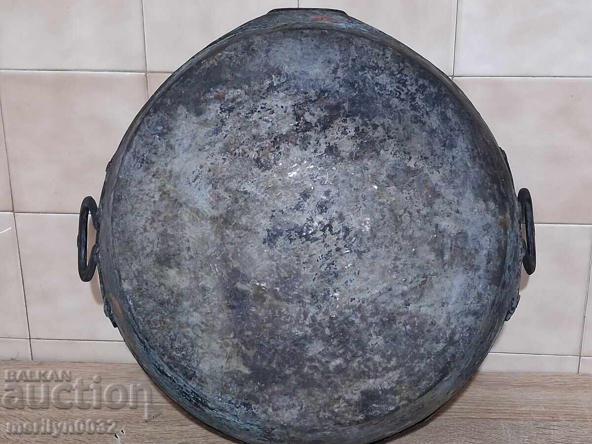 Tavă pentru zacuscă, magiun, tăviță, cupru, tavă, vas din cupru - 6