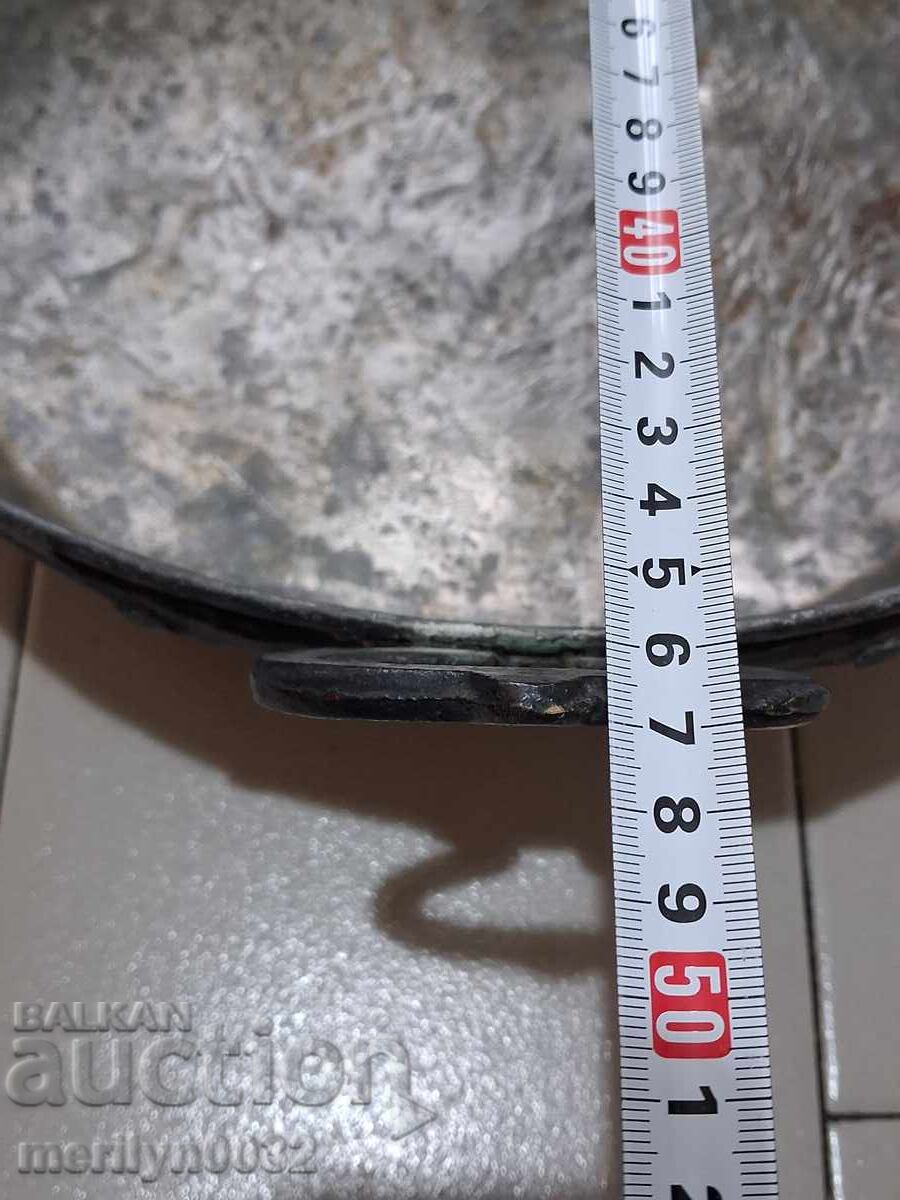 Tavă pentru zacuscă, magiun, tăviță, cupru, tavă, vas din cupru - 7