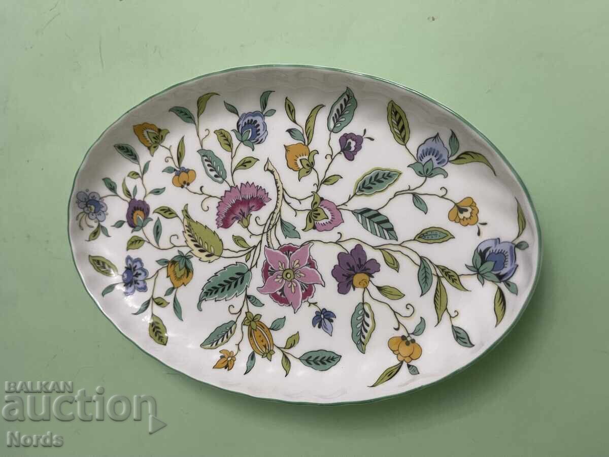 Auction  English porcelain platter