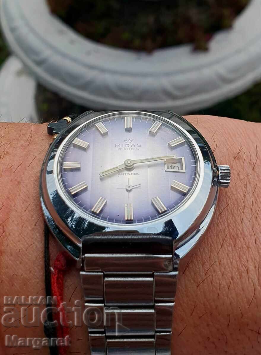 Midas 39.5 mm jumbo watch Working with price € 89.00 | 174.07 BGN