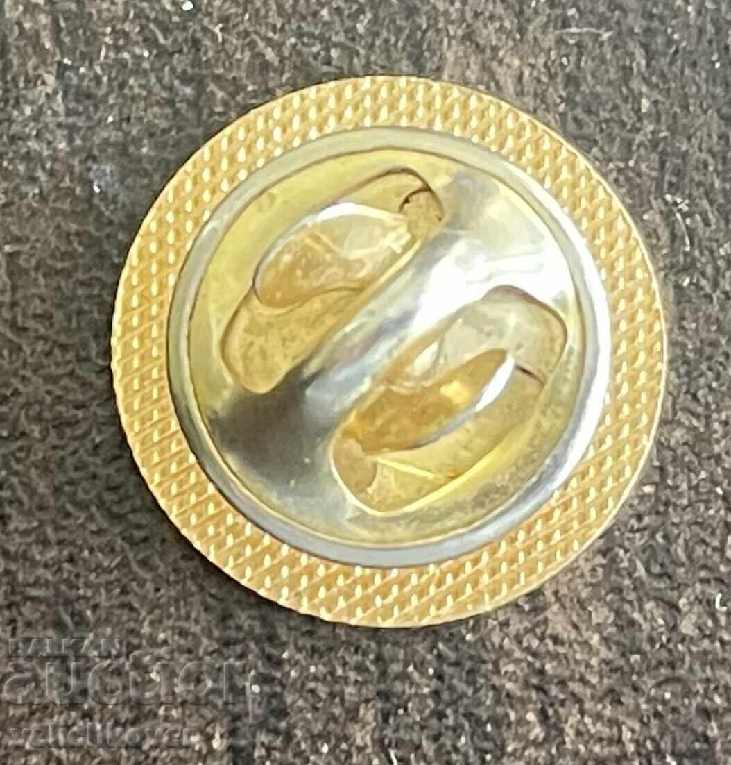43452 Bulgaria insignă unul dintre Cei trei proști pe pin cu preț € 3.00 | 5.87 BGN
