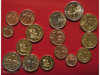 Ⰺ SHIPS, ANIMALS GREECE (2010-2024): CYPRUS★8 COINS 2020 SET