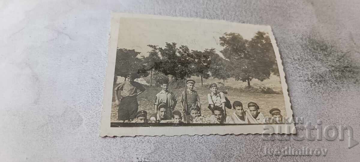 Fotografie Asenovgrad Elevi de clasa a IV-a 1946