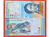 VENEZUELA VENEZUELA 2 Bolivar numărul 29 10 2013 NOU UNC