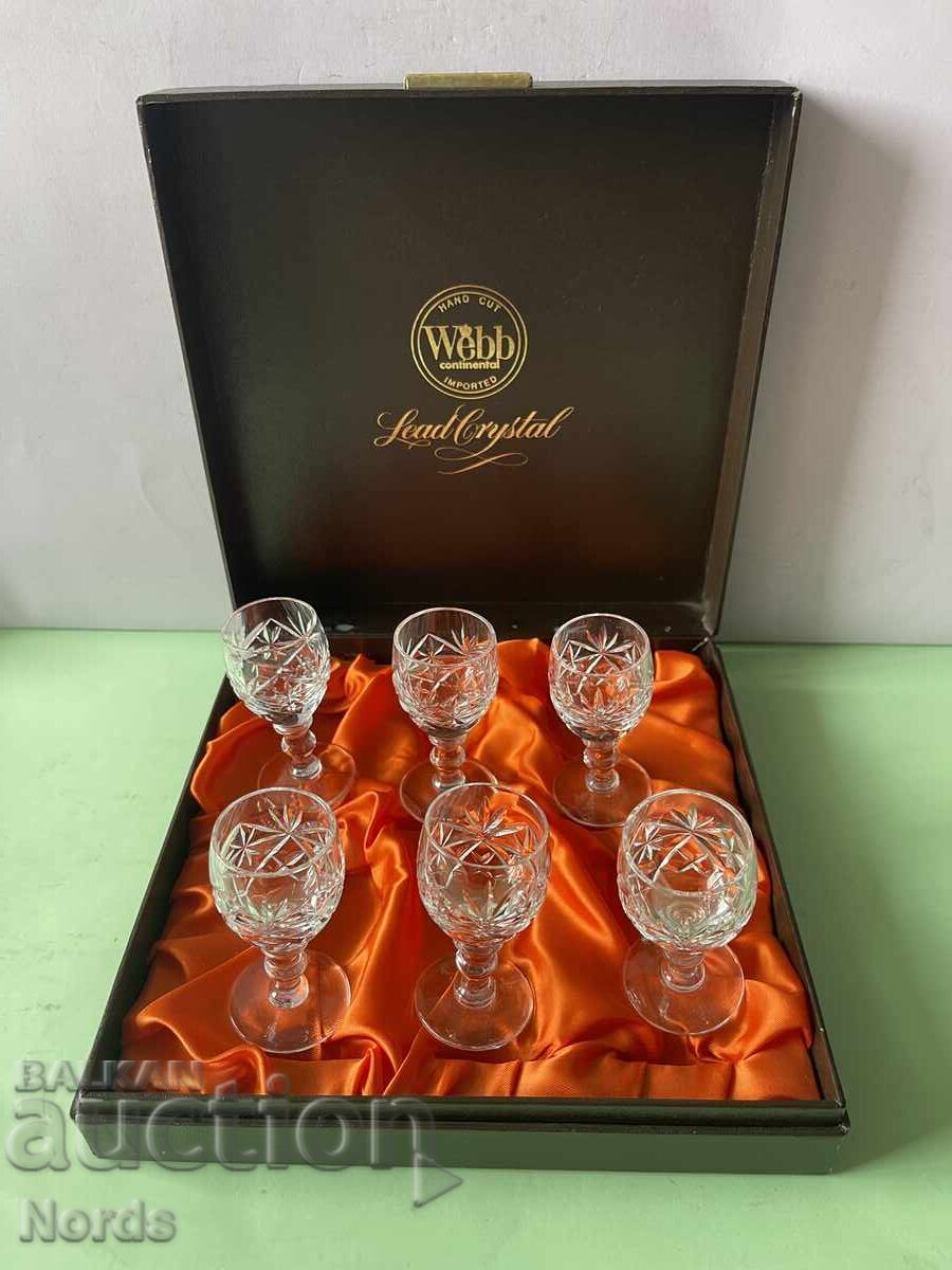 Crystal tableware set in a box - 6
