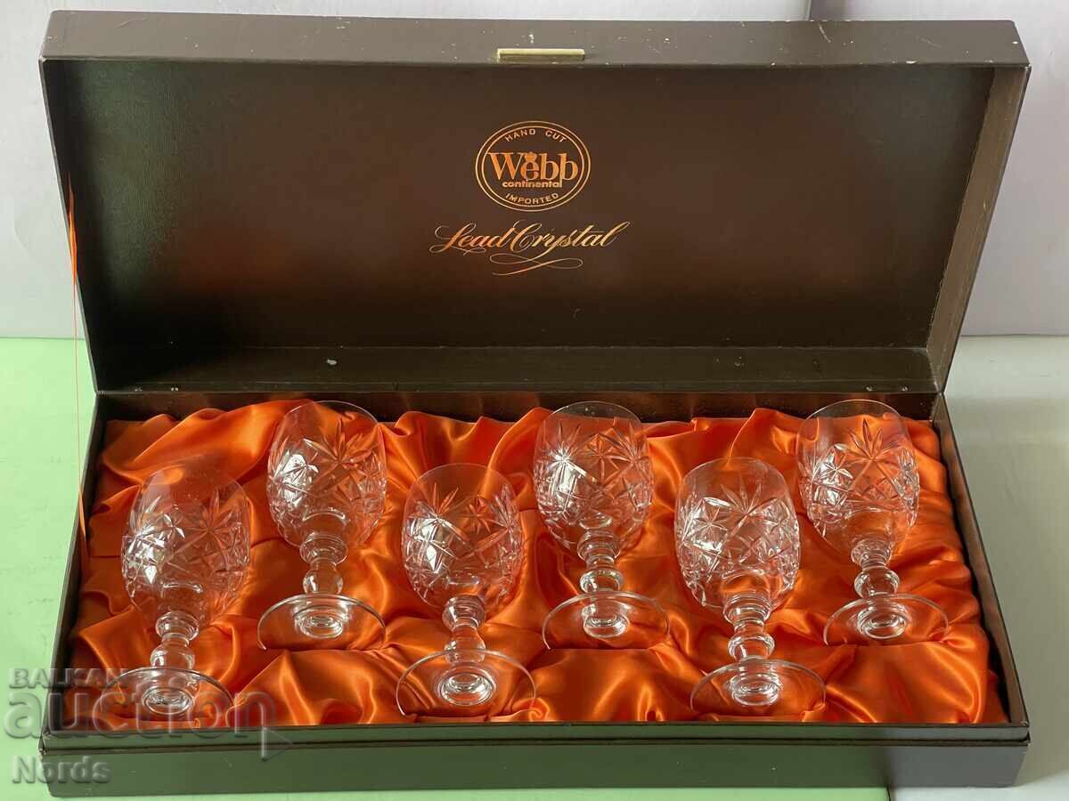 Crystal tableware set in a box with price € 23.00 | 44.98 BGN