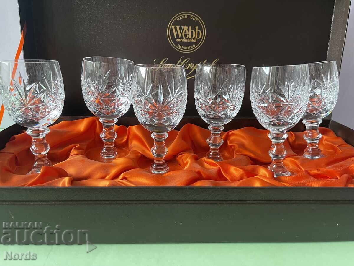 Delivery of Crystal tableware set in a box