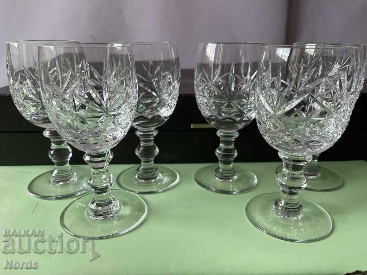 Crystal tableware set in a box - 6