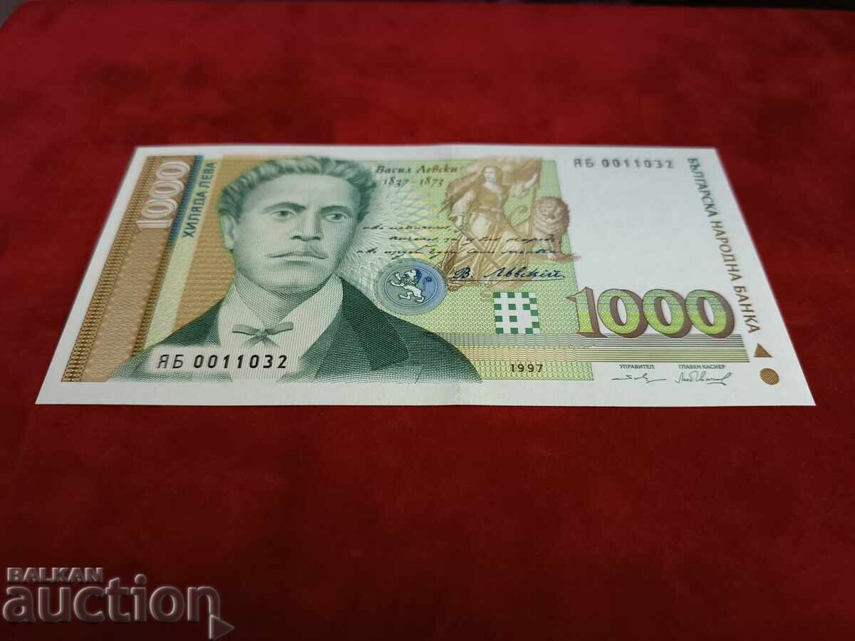 Bulgaria bancnote 1000 leva din 1997 UNC cu preț € 4.00 | 7.82 BGN