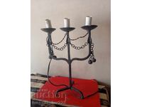 Vintage table lamp-candlestick