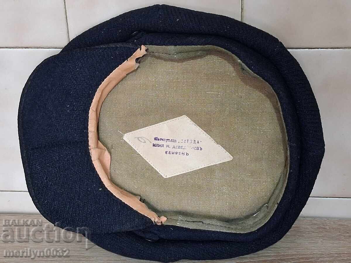 Livrarea Șapcă bărbătească bulgărească Sliven atelier de pălării ZVEZDA R.P. Bulgaria