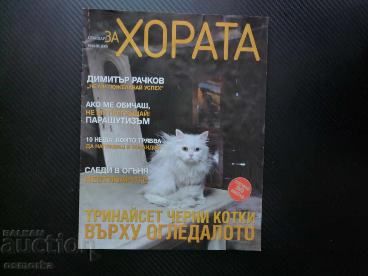 За хората Димитър Рачков парашутизъм нестинарите котките Хол