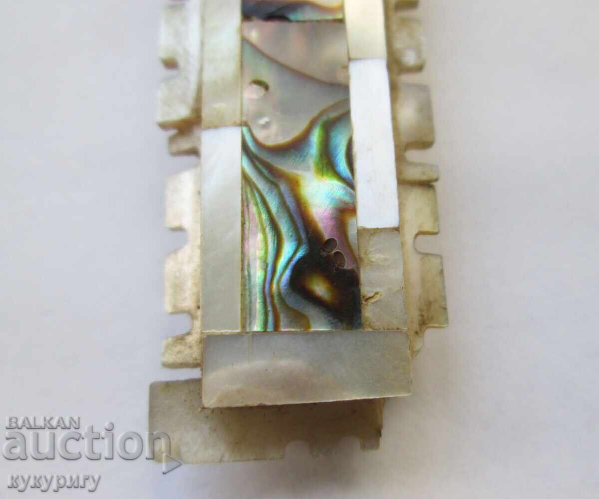 Auction  Antique mother-of-pearl wooden cross mother-of-pearl crucifix Jerusalem Holy Sepulchre