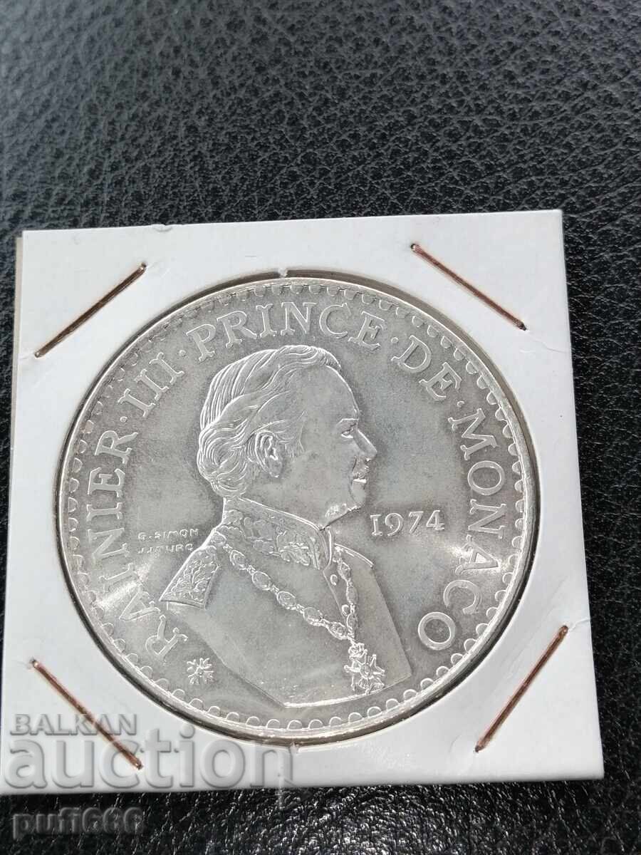 Delivery of 50 francs 1974 Monaco