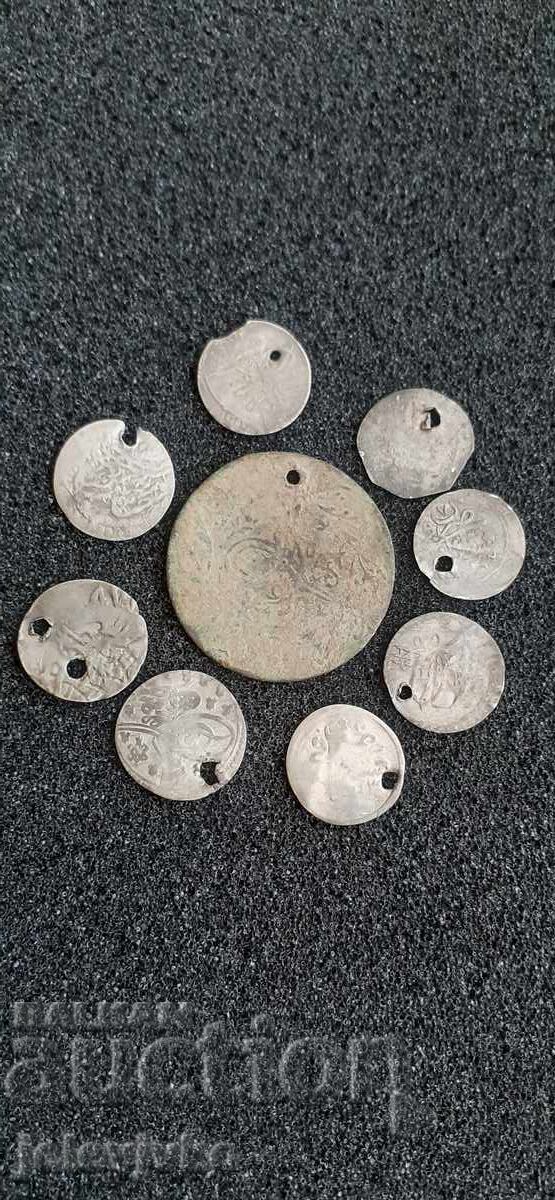 Lot of Ottoman coins