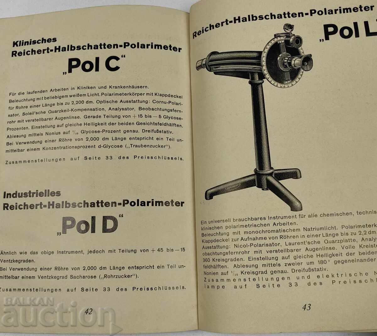 КАТАЛОГ НА МИКРОСКОПИ REICHERT - 6