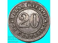 20 centesimi 1894 Ιταλία KB - Βερολίνο - αρκετά σπάνιο