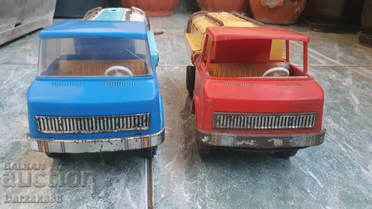 Jucărie veche camion 2 bucăți
