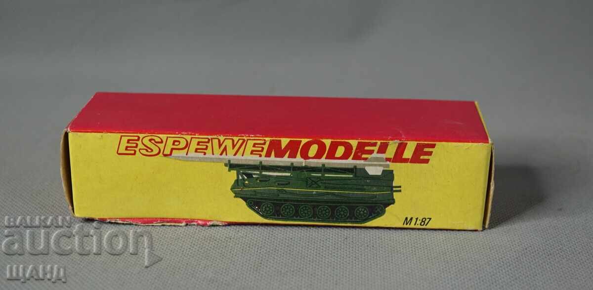 ESPEWE MODELLE Cutie de la un model de tanc de jucărie german