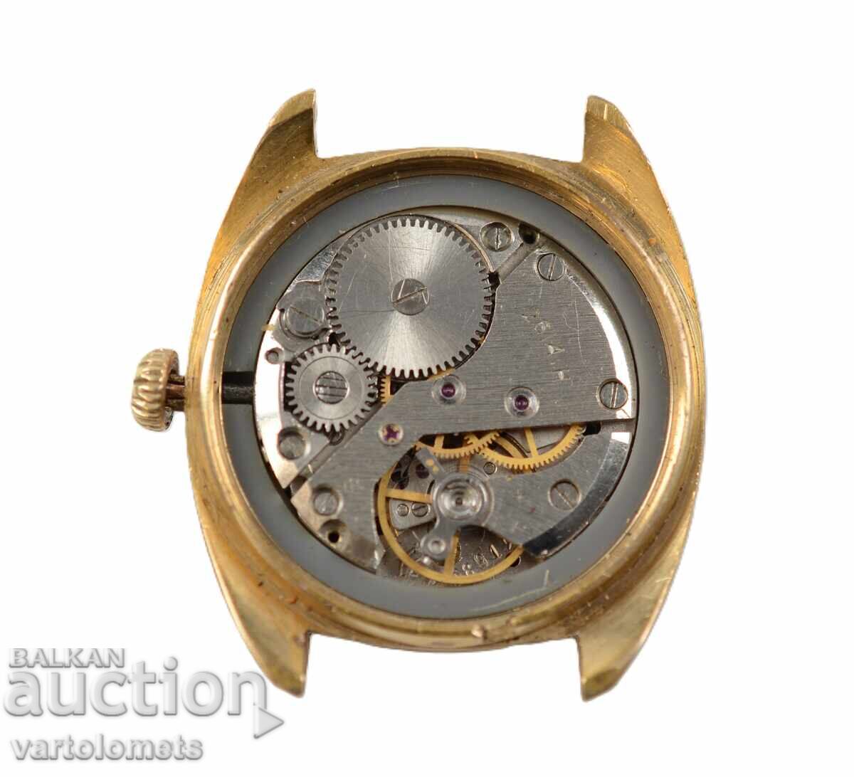 Ανδρικό ρολόι RAKETA USSR με επιχρυσωμένο 10 Mk - δεν λειτουργεί με τιμή € 18.00 | 35.21 BGN