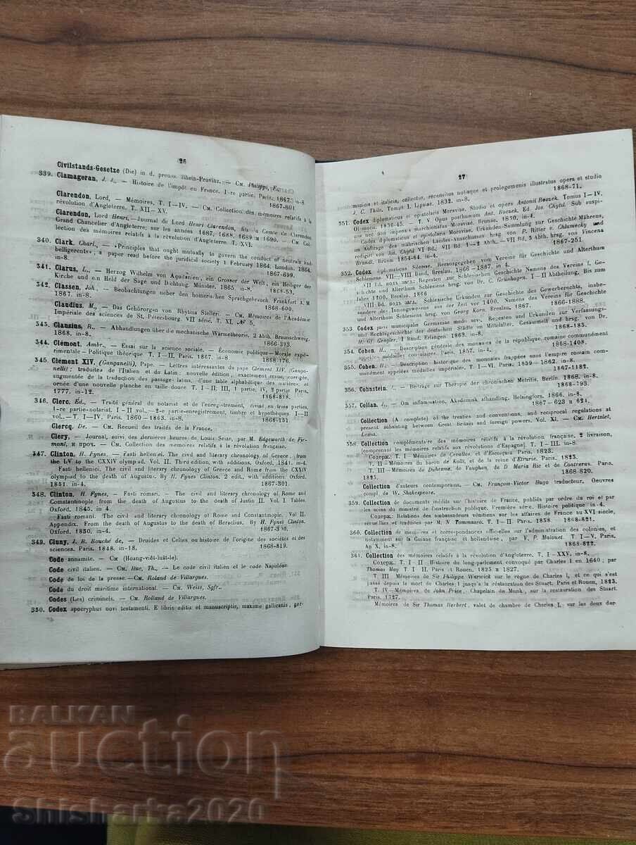 Alphabetical index of books received by the library of - 6