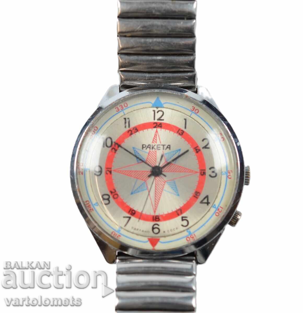 Ceas barbatesc RAKETA URSS - Functioneaza