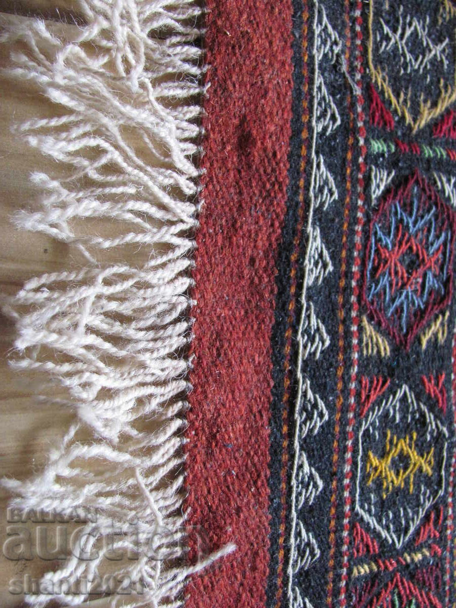 Covor persan kurd din lână, lucrat manual, secolul al XIX-lea, 182x100 cm - 6 Covor persan kurd din lână, lucrat manual, secolul al XIX-lea, 182x100 cm - 6